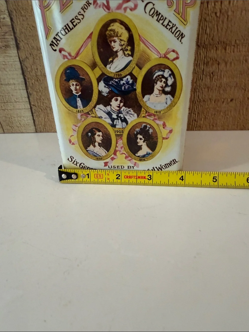 Pears' Soap Vintage Decorative Tin - Yellow